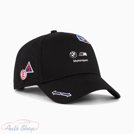 BMW MMS Motorsport Fan Fekete sapka unisex Minőségi termék 026446-01