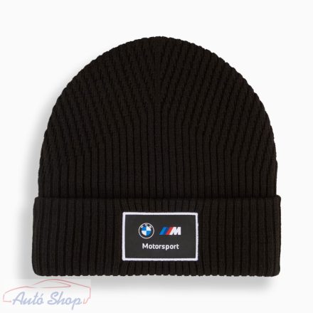  BMW M Motorsport uniszex Classic Cuff őszi-téli sapka, fekete 2025 Puma  026453-01