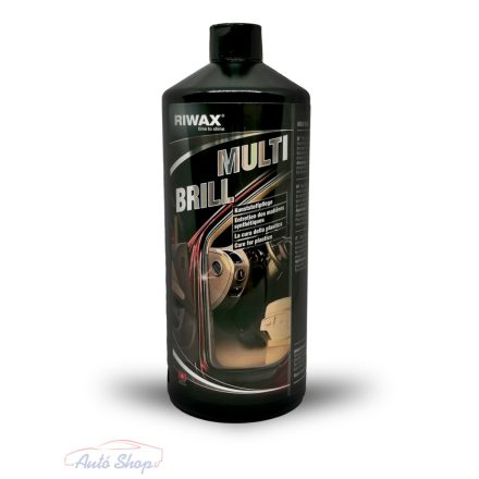 Riwax - Multi Brill -  Kül és beltéri Műanyag ápoló - 1000 ml - 1L