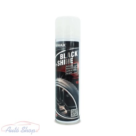 Riwax Black & Shine - Gumiápoló extra fény - 400 ml