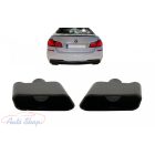 BMW 5-ös F10 Szedán  F11 Touring (2011-2017) Sport Performance 550i Design Black Edition kipufogóvég 