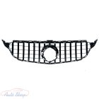 Mercedes Benz W205 C205 C-osztály 2018-2021 Fényes fekete hűtőrács Panamerica AMG GT-R stílusban  Minőségi termék