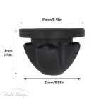 BMW MINI motorburkolat gumi rögzítés 11127614138 E90 E91 E92 E93 F22 F30 F31 F34 F33 F36 E60 E61 F07 F10 F11 G30 G31 F06 F12 F13 F01 F02 G11 G12 E83 E84 F25 F26 E70 E71