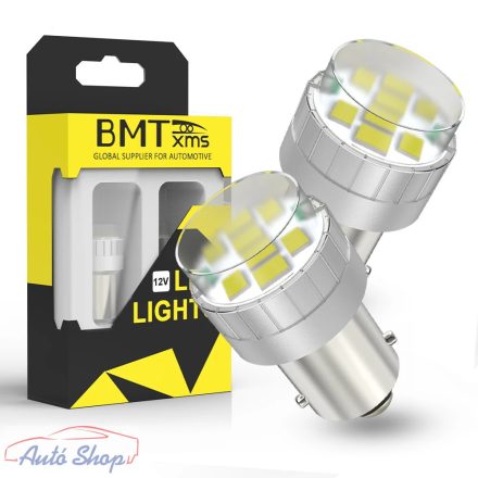 1156 BA15S P21W Canbus  Fehér led izzó pár