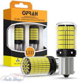 1156 BAU15S PY21W  Canbus led izzó pár Piros