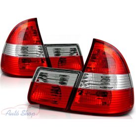 BMW E46 Touring 99-05 Piros Fehér tuning hátsó lámpa