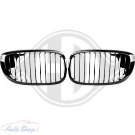   BMW E46  FÉNYES FEKETE  M - PERFORMANCE  HŰTŐRÁCS VESE   '02 -'05 COUPE , KÁBRIÓ 