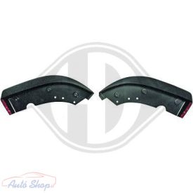   BMW E46 Limuzin , Touring M-Tech , M-Packet  fekete első lökhárító spoiler , lipe.