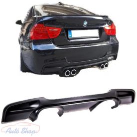   BMW E90/E91 CSL Style M-es hátsó lökhárító diffúzor toldat M-Packet