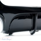 BMW E92/E93 M-Performance M-es hátsó lökhárító fényes fekete  diffúzor toldat