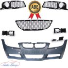 BMW E90,E91  M-Packet LÁMPA MOSÓS ELSŐ LÖKHÁRÍTÓ SZETT 2004-2008 .