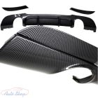 BMW E90/E91 M-Performance Carbon M-es hátsó lökhárító diffúzor toldat