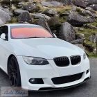 BMW E92 Coupé , E93 Cábrió  M-Tech M-Packet Pdc-s Lámpa mosós első lökháritó Fényes fekete Lippe , Spoiler Toldat szett 06-10