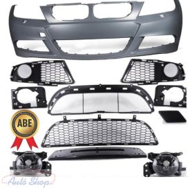   BMW E90,E91  M-Packet  LÁMPA MOSÓS ELSŐ LÖKHÁRÍTÓ SZETT 2008-2011 .