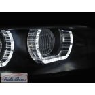 BMW 3-as széria E92,E93 XENON Első Fényszórópár, Nappali menetfény (DRL) Angel Eyes Kanyarkövető nélküli kivitel Évj.: 2006 - 2010 