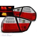 LED-es fényszórók BMW 3-as sorozatú E90 (2005-2008) LED-es  LCI Design Red 