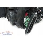 BMW F30 F31 Angel Eyes LED DRL Fekete Fényszóró  pár