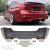 BMW F30 Sedan Sport Evo hátsó lökhárító PDC + Diffusor 2011-2017-es, M3 Style  