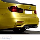 BMW F30 Sedan Sport Evo hátsó lökhárító PDC + Diffusor 2011-2017-es, M3 Style  