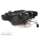 BMW F30 Limuzin , F31 Touring Fekete ANGEL EYES LED DRL Első Lámpa szett  2011.10-2015.05