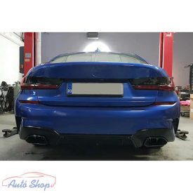   BMW 3-as sorozatú G20 G28 M3 G80 szedánhoz (2018-2022) Red Smoke dinamikus szekvenciális kanyarodó full led lámpa