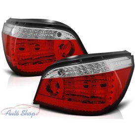BMW E60 07.03-07 Piros Fehér LED -es hátsó lámpa