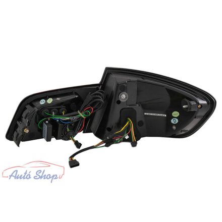 BMW F10 10-16 Piros fekete LED BAR Hátsó lámpa szett