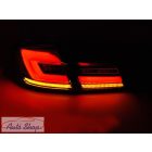 BMW F10 10-16 Piros fekete LED BAR Hátsó lámpa szett