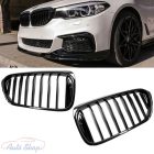 BMW G30 G31 2017-2020 lakkozott fekete Performance stílusú vese hűtőrácsok  bmwpower