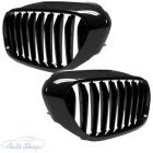 BMW G30 G31 2017-2020 lakkozott fekete Performance stílusú vese hűtőrácsok  bmwpower