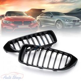   BMW F32 Coupe , F33 Cabrio , F36 Grand Coupe   HŰTŐRÁCS VESE LAKK FEKETE M3 Style