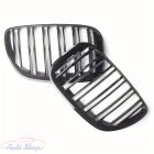 BMW E53 X5 2003-2006 lci fényes fekete hűtőrács vese Dupla lamellás M4 style