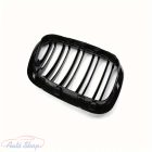 BMW E53 X5 2003-2006 lci fényes fekete hűtőrács vese Dupla lamellás M4 style