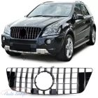 Mercedes Benz ML W164 Facelift 2008-2011 Fekete hűtőrács Panamerica AMG GT-R stílusban