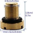 BMW hűtő légtelenítő csavar 17111712788, 11537793373