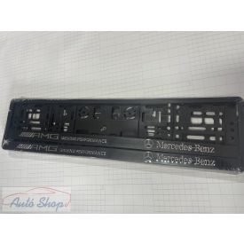   MERCEDES BENZ 3D rendszámtábla tartó , Rendszámtábla keret , Rendszámtáblatartó