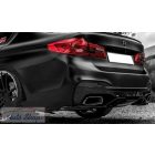 BMW G30 Limuzin , G31 Touring , G32 GT , G11 LCI Eredeti Fényes fekete jobb hátsó kipufogócső vég