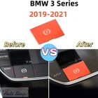 BMW 3-as sorozat G20 G21 G28 Kézi fék Gomb Dekorációs Borító , Alumínium Ötvözetű Anyagból könnyű beszerelés Belső kiegészítők 2019-2021