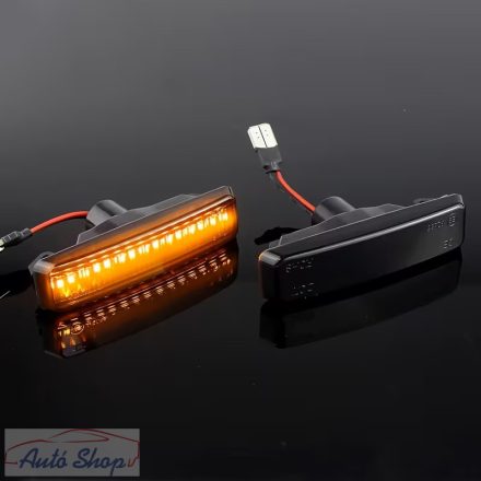 Bmw E39 füst futófény LED index, oldalsó sötét index füstindex, index, ledindex Optikai tuning 