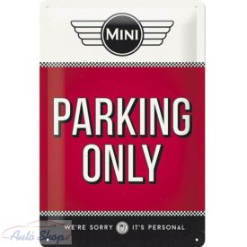   BMW MINI Nostalgic Art  22243 BMW MINI - Garázstábla Fémplakát Fém Tábla 20 x 30 cm