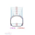 Hella / Bosch Brackets EvoR Lencse nagyítókhoz 2 db adapter készlet