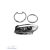 BMW 5 F10 F11 NFL 2010-2013  lámpa angel eyes fényvezető javító DRL