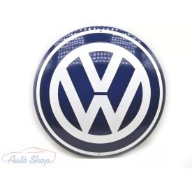   Volkswagen  Art 25101 Volkswagen - Garázstábla Fémplakát Fém Tábla 35 cm  FÉM KÖR TÁBLA Volkswagen szerelmeseinek, Autórajóngóknak