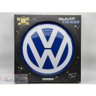 Volkswagen  Art 25101 Volkswagen - Garázstábla Fémplakát Fém Tábla 35 cm  FÉM KÖR TÁBLA Volkswagen szerelmeseinek, Autórajóngóknak