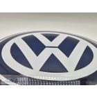 Volkswagen  Art 25101 Volkswagen - Garázstábla Fémplakát Fém Tábla 35 cm  FÉM KÖR TÁBLA Volkswagen szerelmeseinek, Autórajóngóknak