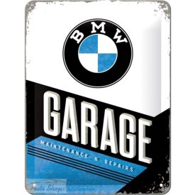   BMW Nostalgic Art 26212 BMW - Garázstábla Fémplakát Fém Tábla 15 x 20 cm