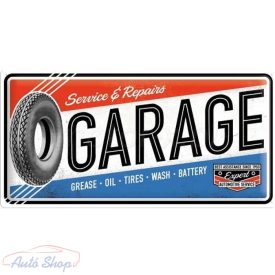   BMW GARAGE fémplakát  BMW - Garázstábla Fémplakát Fém Tábla 50 x 25 cm