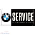 BMW Service fémplakát  BMW - Garázstábla Fémplakát Fém Tábla 50 x 25 cm