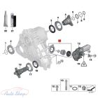BMW E70 X5 E71 X6 E53 E83 X3 Osztómű állító motor javító szett , 27107566296 , 27107566267 , 8472227771 , 8473227771
