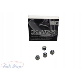 Gyári BMW alumínium szelepsapka készlet 36122447401